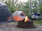 Nothing like a fire at dawn for a peaceful night. #Camping #Hiking & #Biking #WeekendGetAway Part of my South Central Wisconsin Photo Album on Facebook.