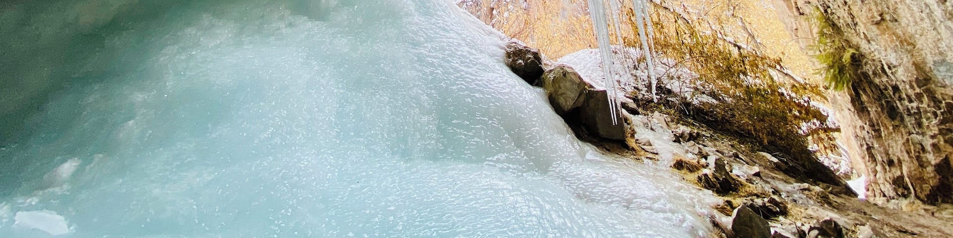 One of many caves in Rifle Mountain Park!