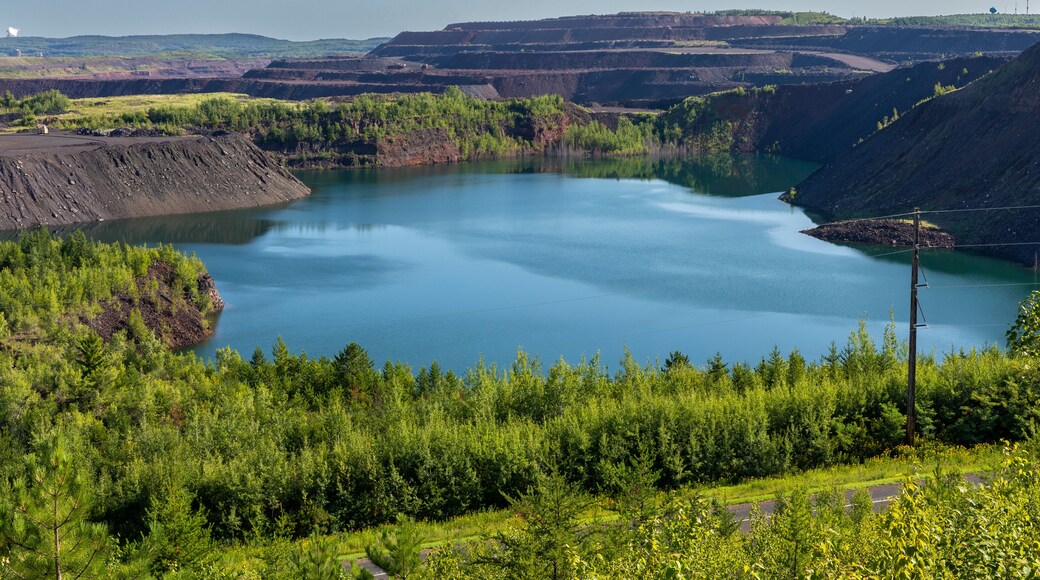 Iron Ore Mine Scenic Landscape View