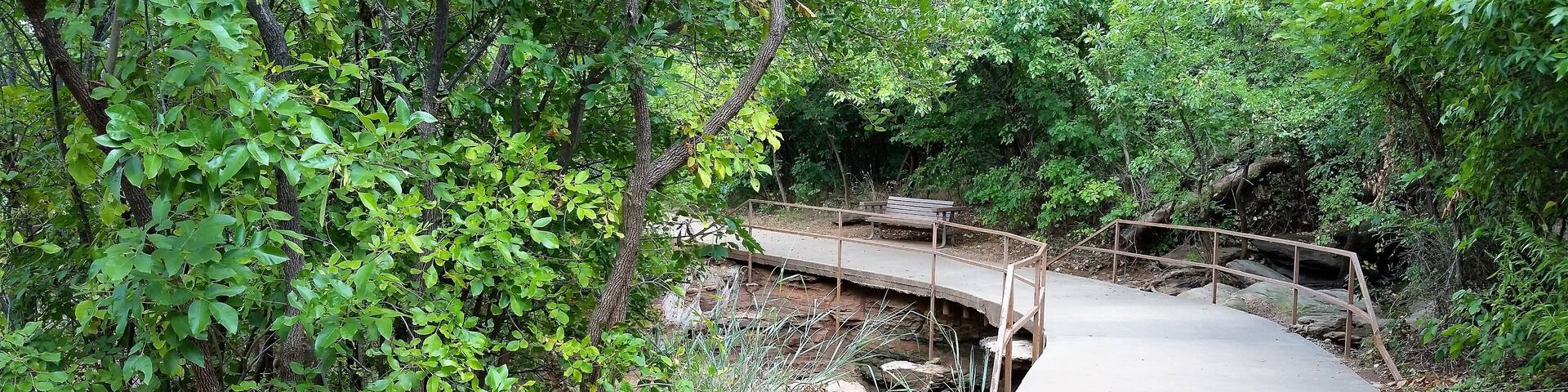 Walkway Over Creek