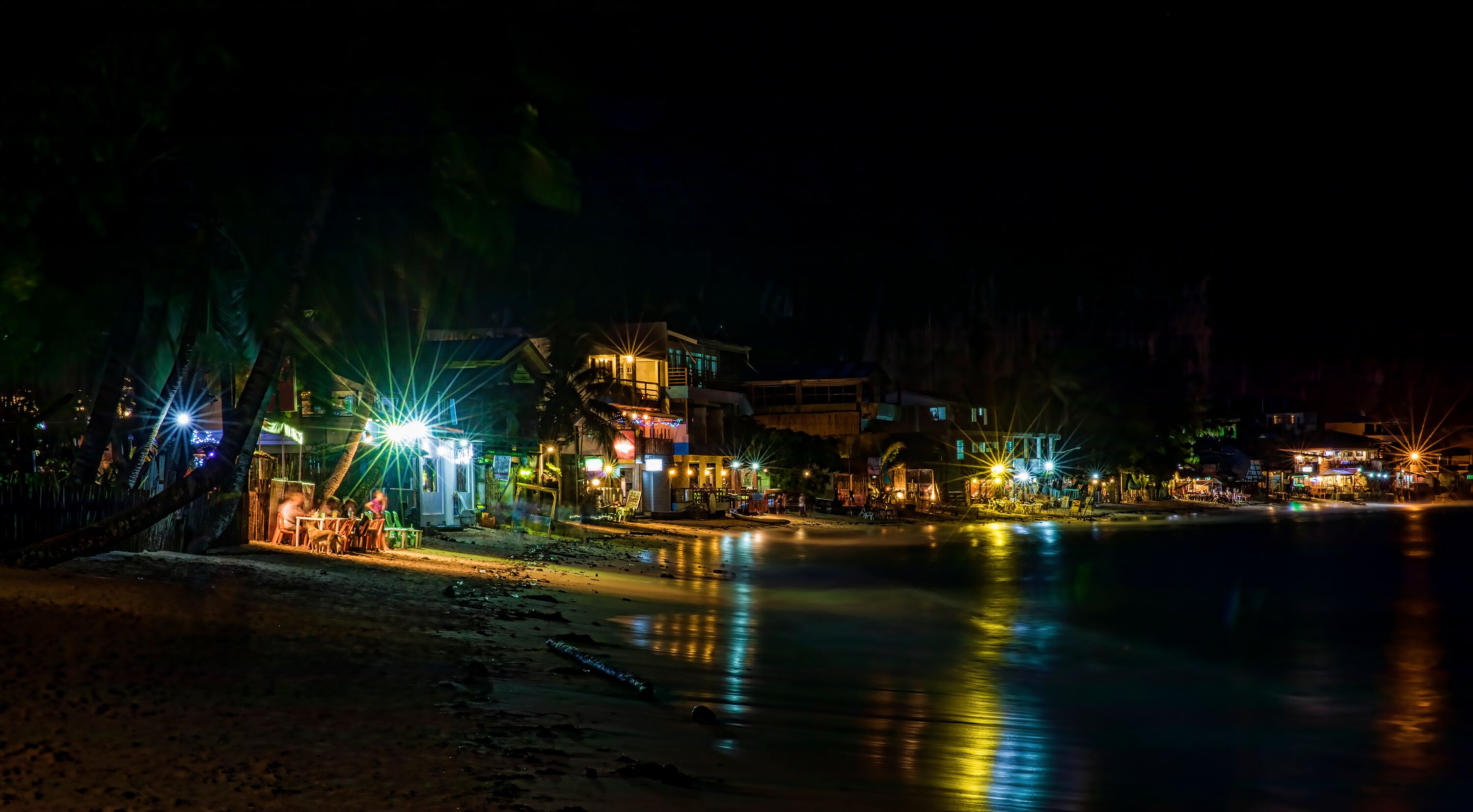 Night on the Beach of El Nido, Palawan, Philippines, Shutterstock ID 1138950383, Purchase Order: SP-1981, Order Number: SP-1981 Go Guide image research Philippines/Cambodia, Client/Licensee: Hotels.co