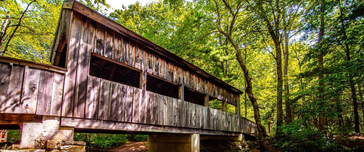 Devils Hopyard in Connecticut, USA
