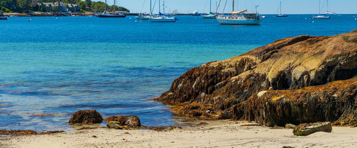 Niles Beach featuring general coastal views, a bay or harbor and a beach
