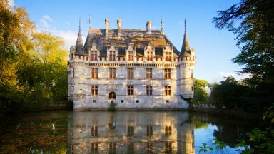 Azay-le-Rideau castle, France