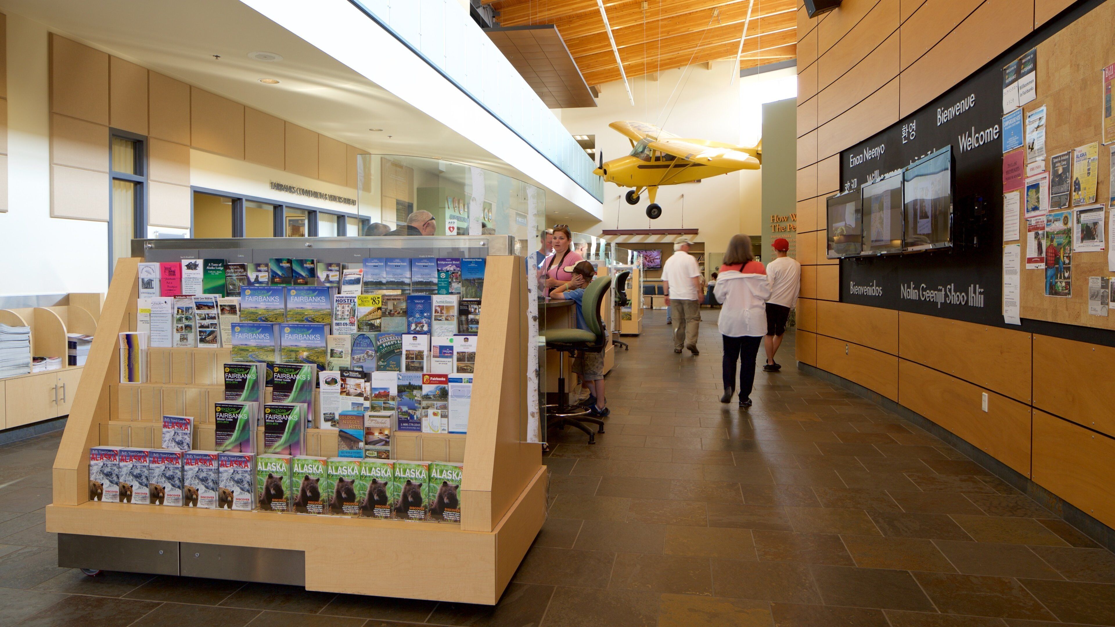 Fairbanks which includes interior views