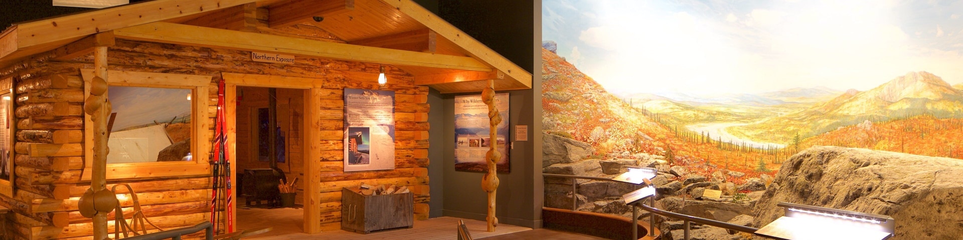 Fairbanks featuring interior views