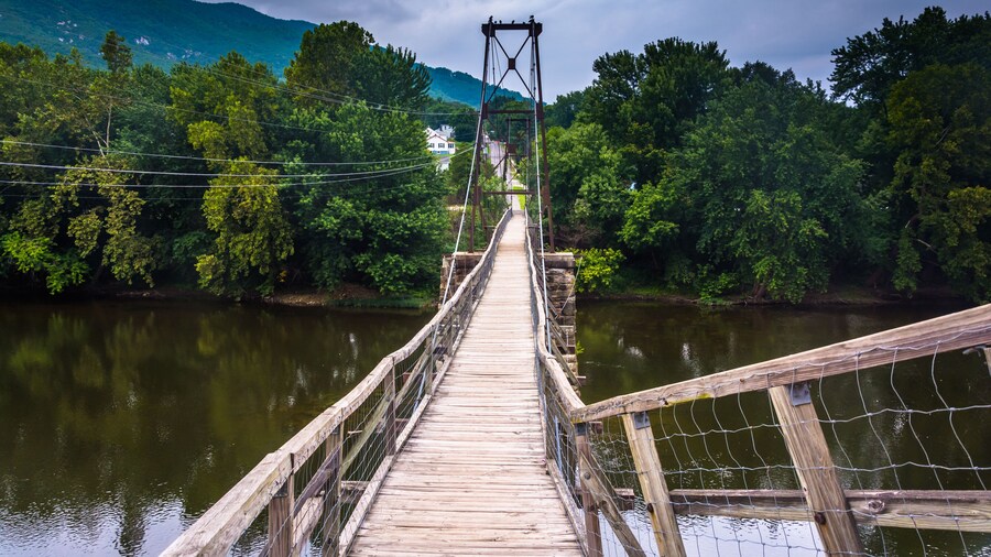 Pont Buchanan Swinging Bridge