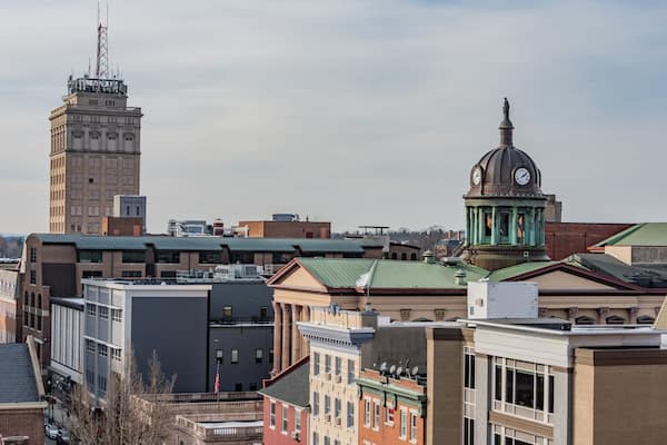 The Lancaster Skyline, Pennsylvania