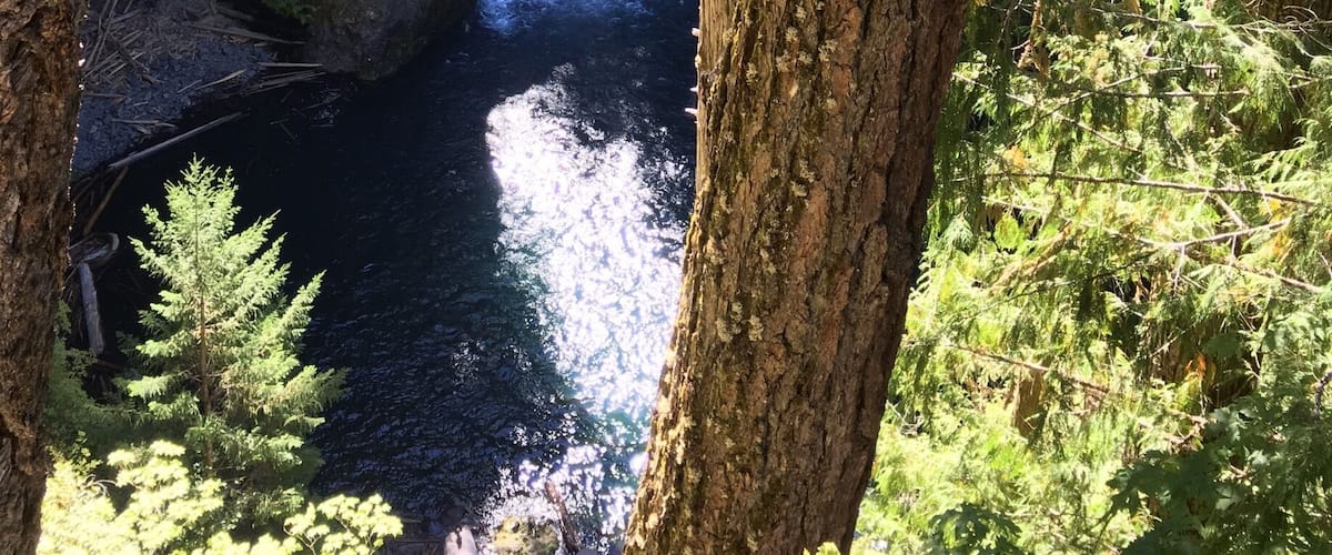 Rumbling waterfall, truly a magnificent sight to behold! #EndlessSummer #oregon #waterfall