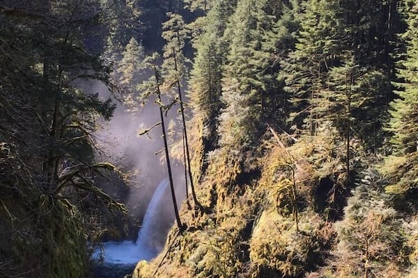 The Eagle Creek hike in Columbia River Gorge is truly a spectacular trek, with amazing views and waterfalls everywhere.