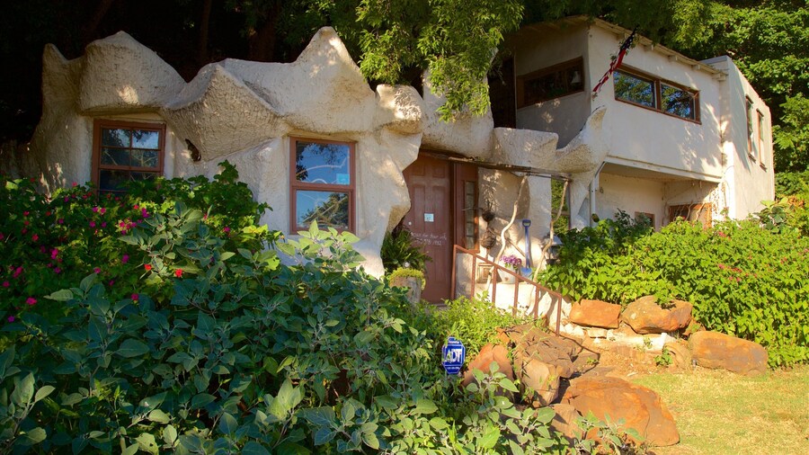 The Cave House que inclui uma casa e elementos de patrimĂŽnio