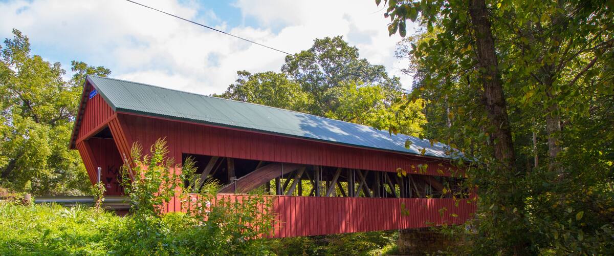 Helmick Mill Covered Bridge, Ohio