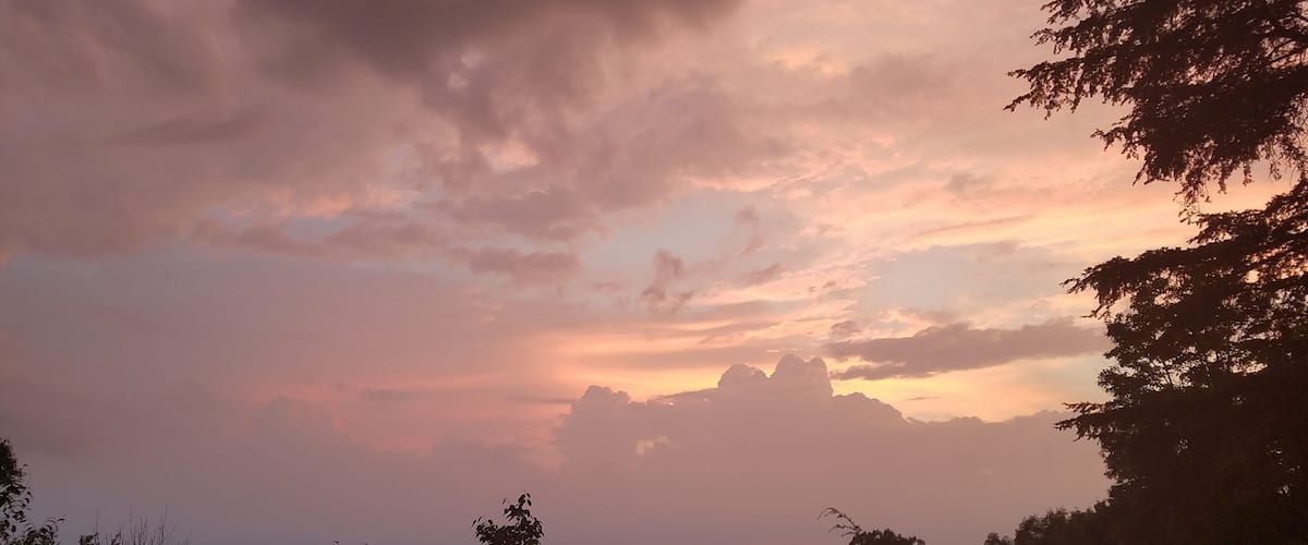Just another sunset from a great vantage point. The Ledges Overlook.