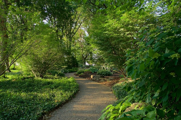 Jardins Shelter Gardens montrant parc