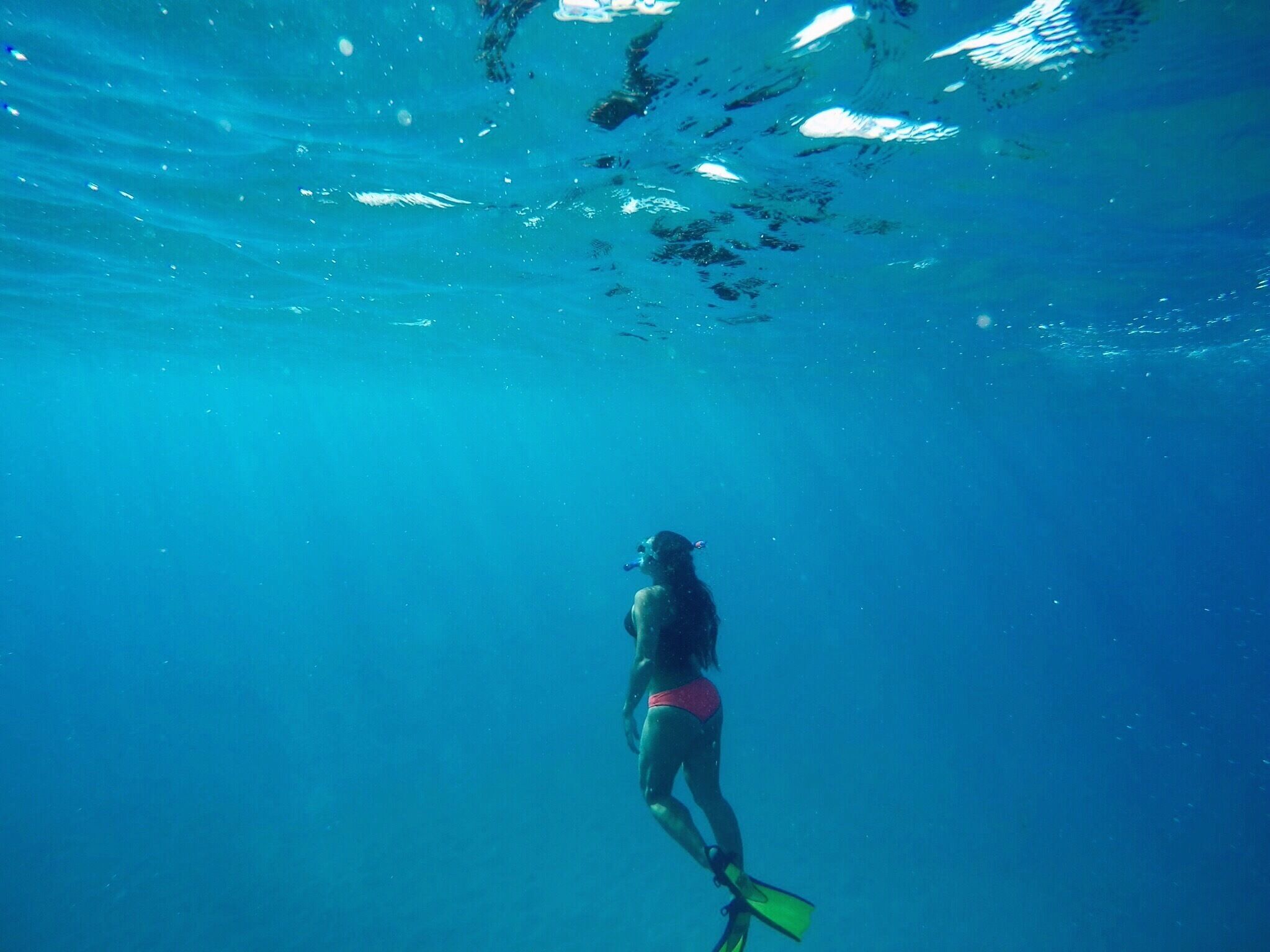 photo taken off the west coast of Oahu! #hawaii #oahu #ocean #diving #blue