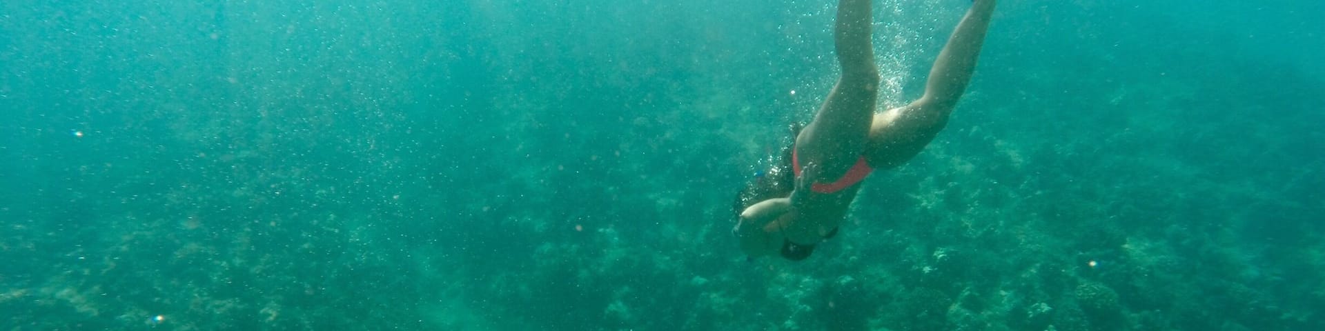 Searchin for turtles at Kahe Point in Oahu. Such clear #blue water! #hawaii