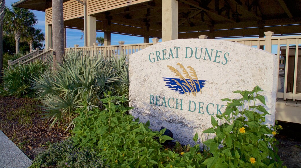 Great Dunes Park som omfatter skiltning