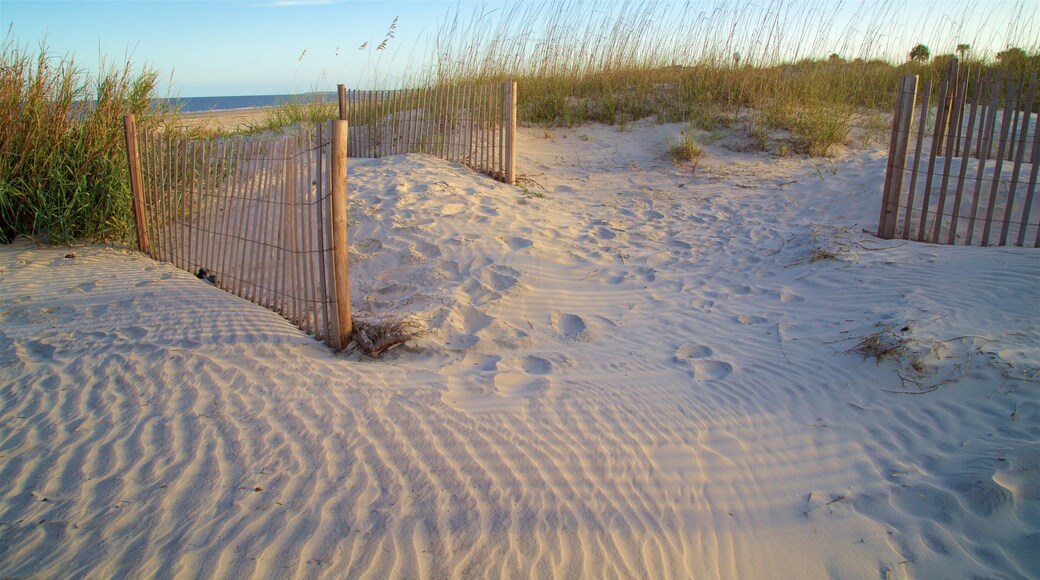 Great Dunes Park og byder på udsigt over kystområde, en sandstrand og en solnedgang