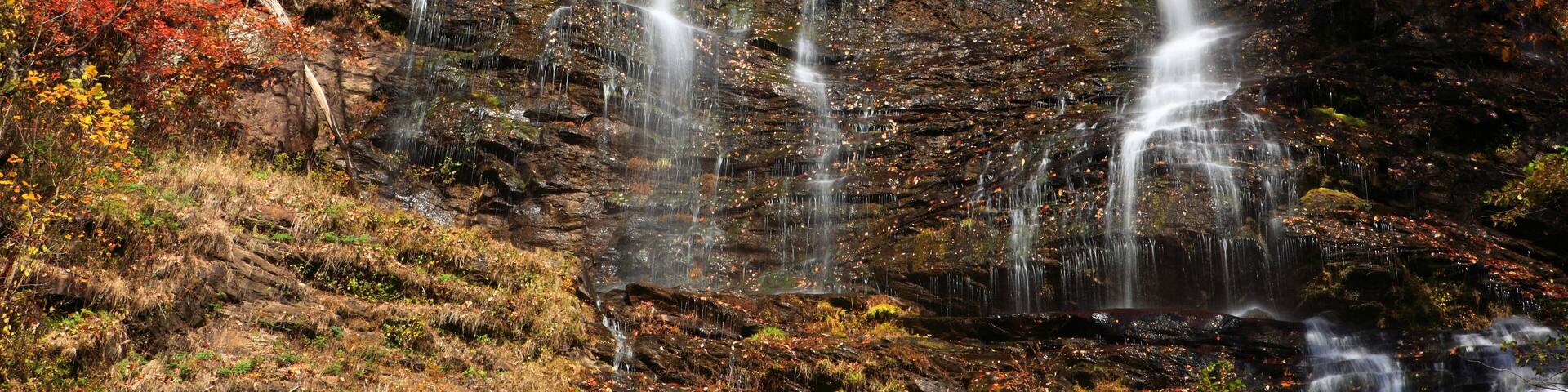 Amicalola Falls in autumn Georgia