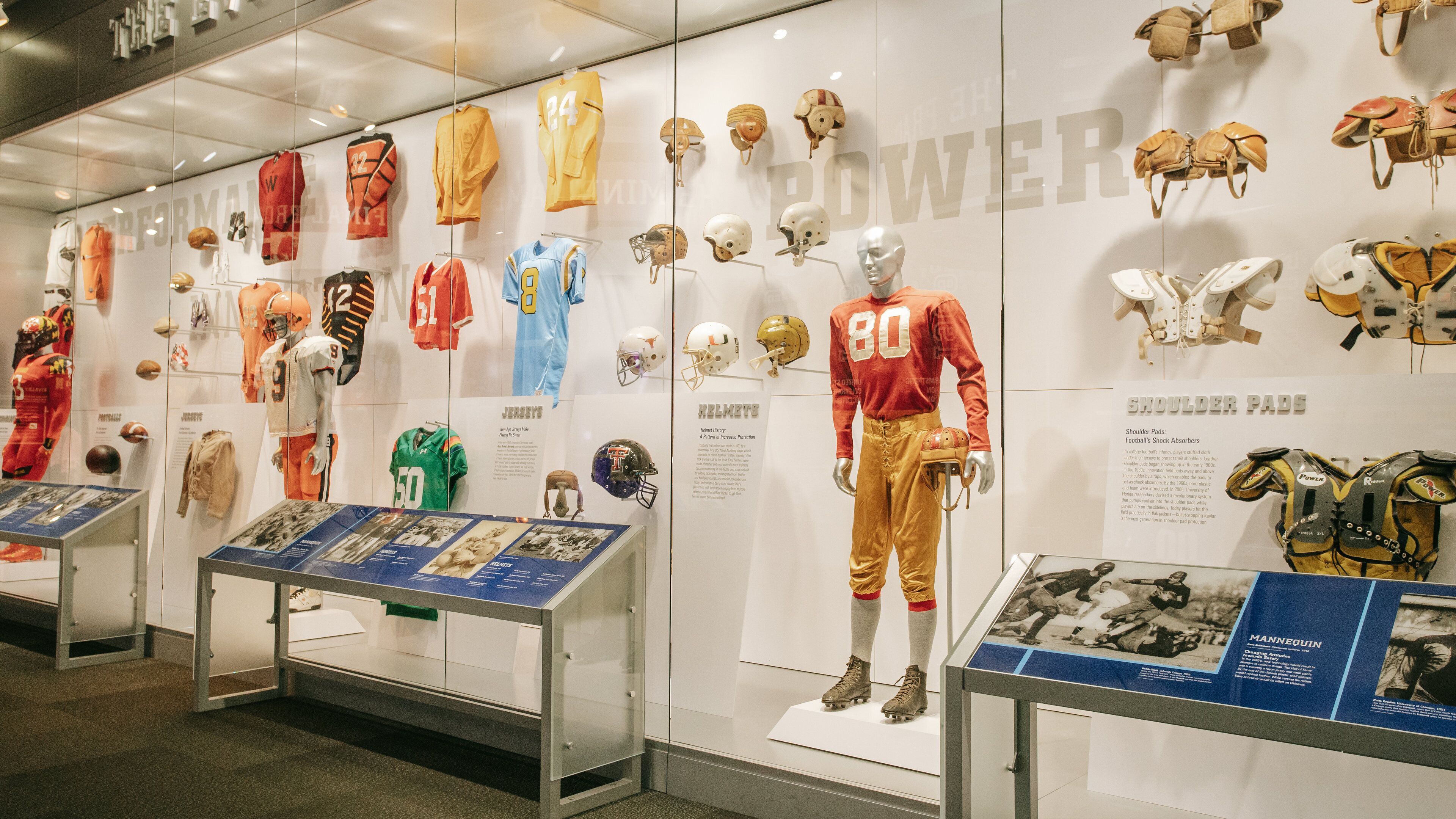 College Football Hall of Fame which includes theater scenes