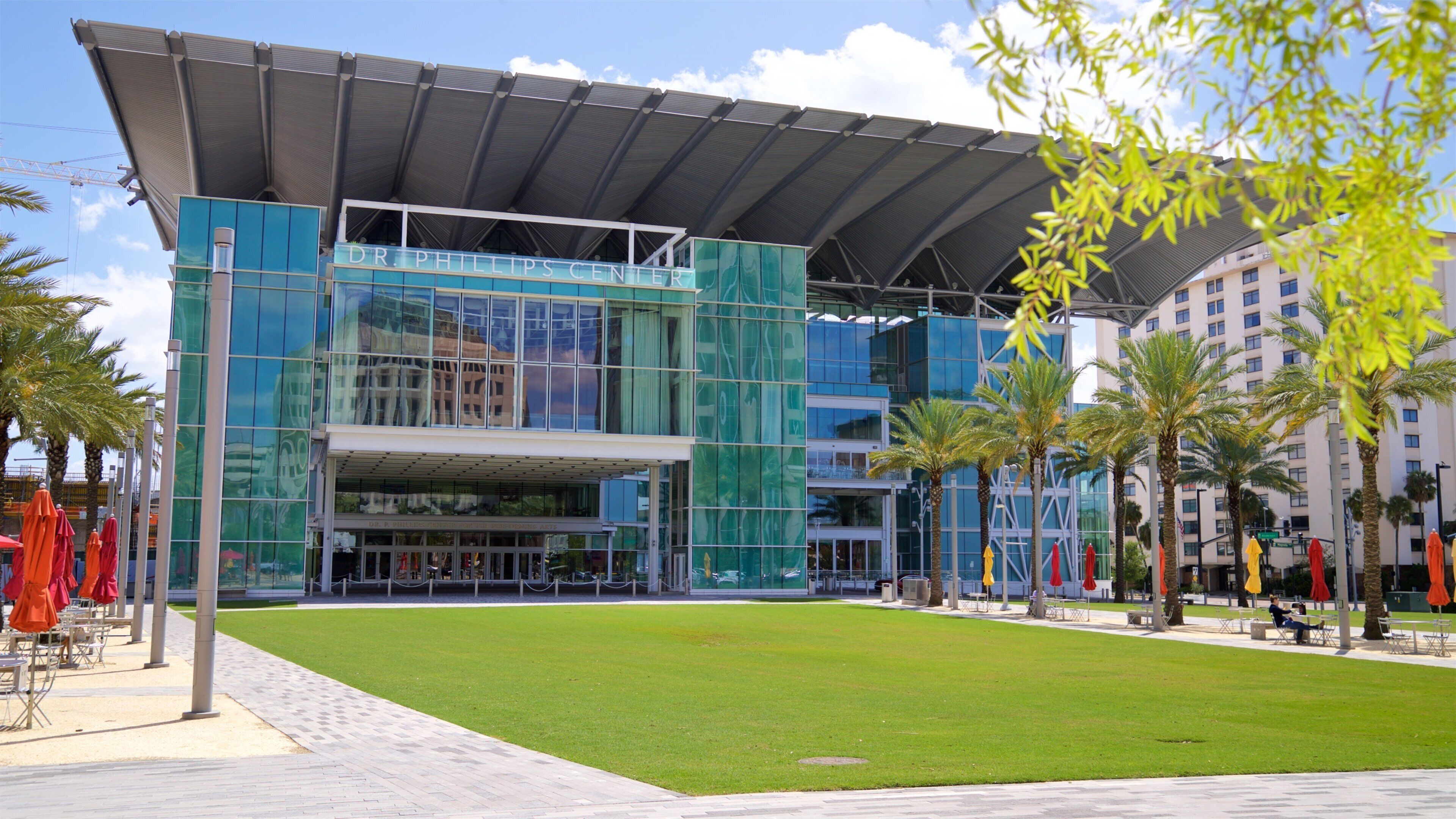 Dr. Phillips Center for the Performing Arts featuring modern architecture