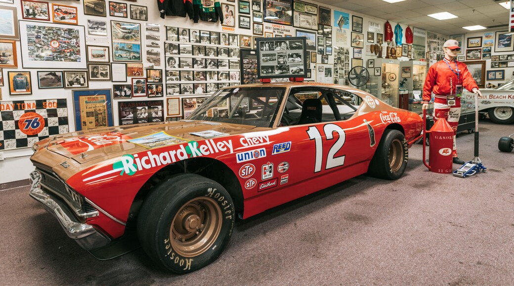 Living Legends of Auto Racing showing interior views