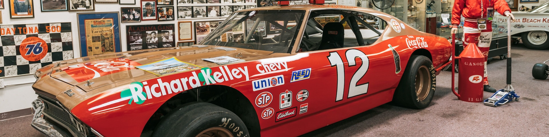 Living Legends of Auto Racing showing interior views
