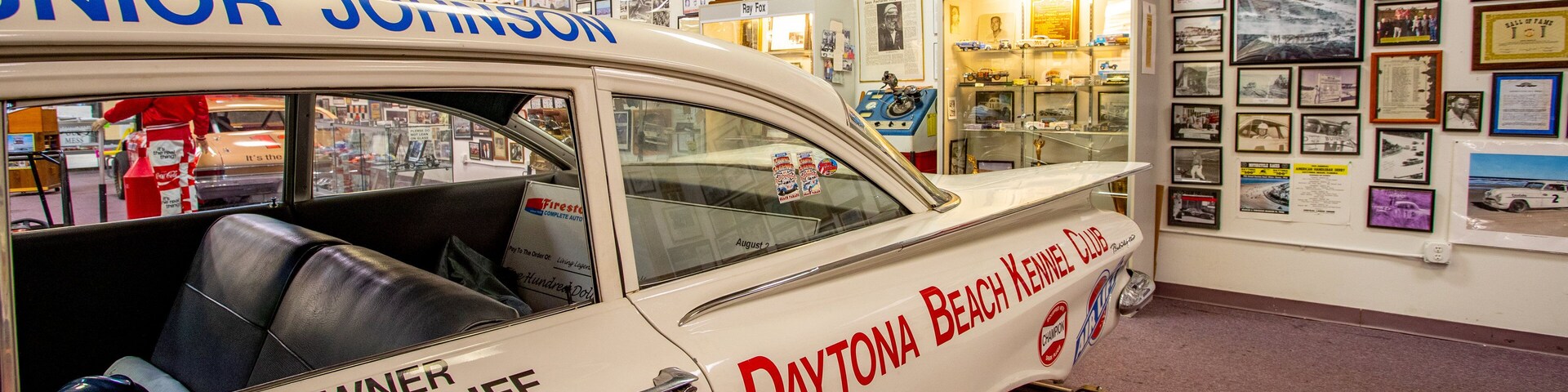 Living Legends of Auto Racing which includes interior views