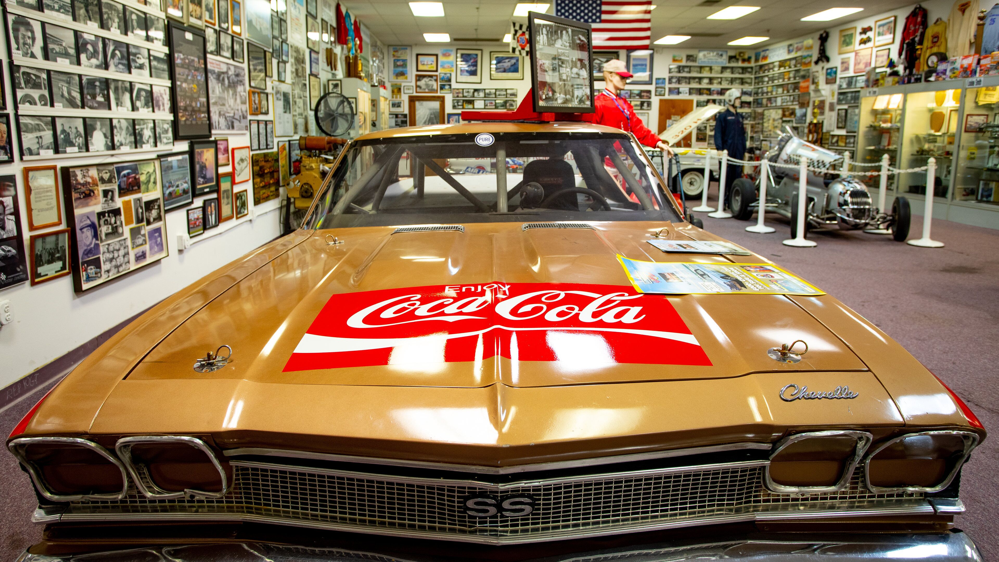 Living Legends of Auto Racing showing interior views