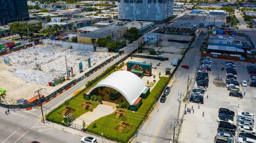 Aerial image of Wynwood Miami FL USA