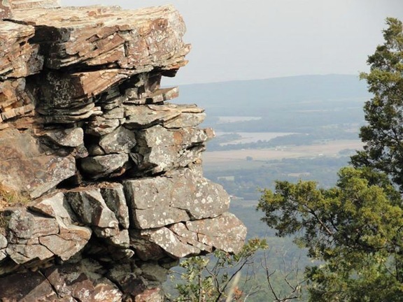 View from one of the highest points in the park.