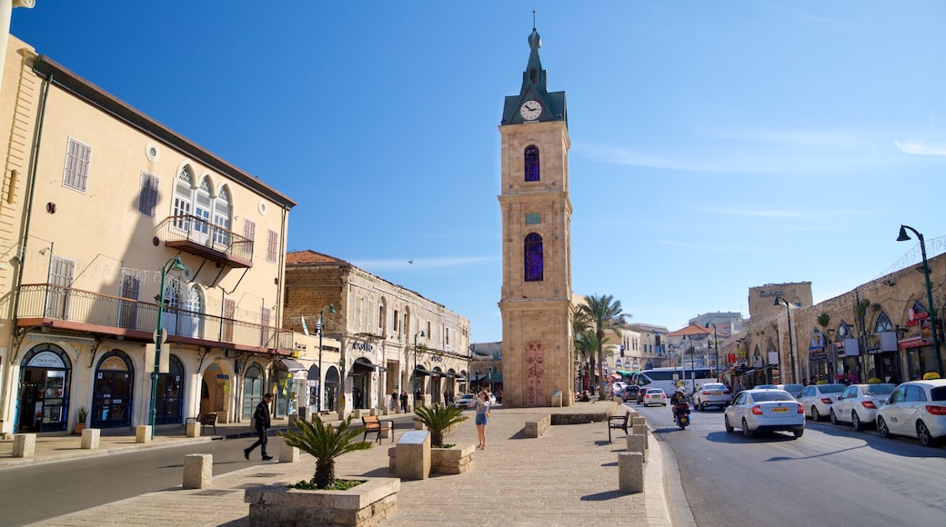 Jaffa Clock Tower which includes heritage elements