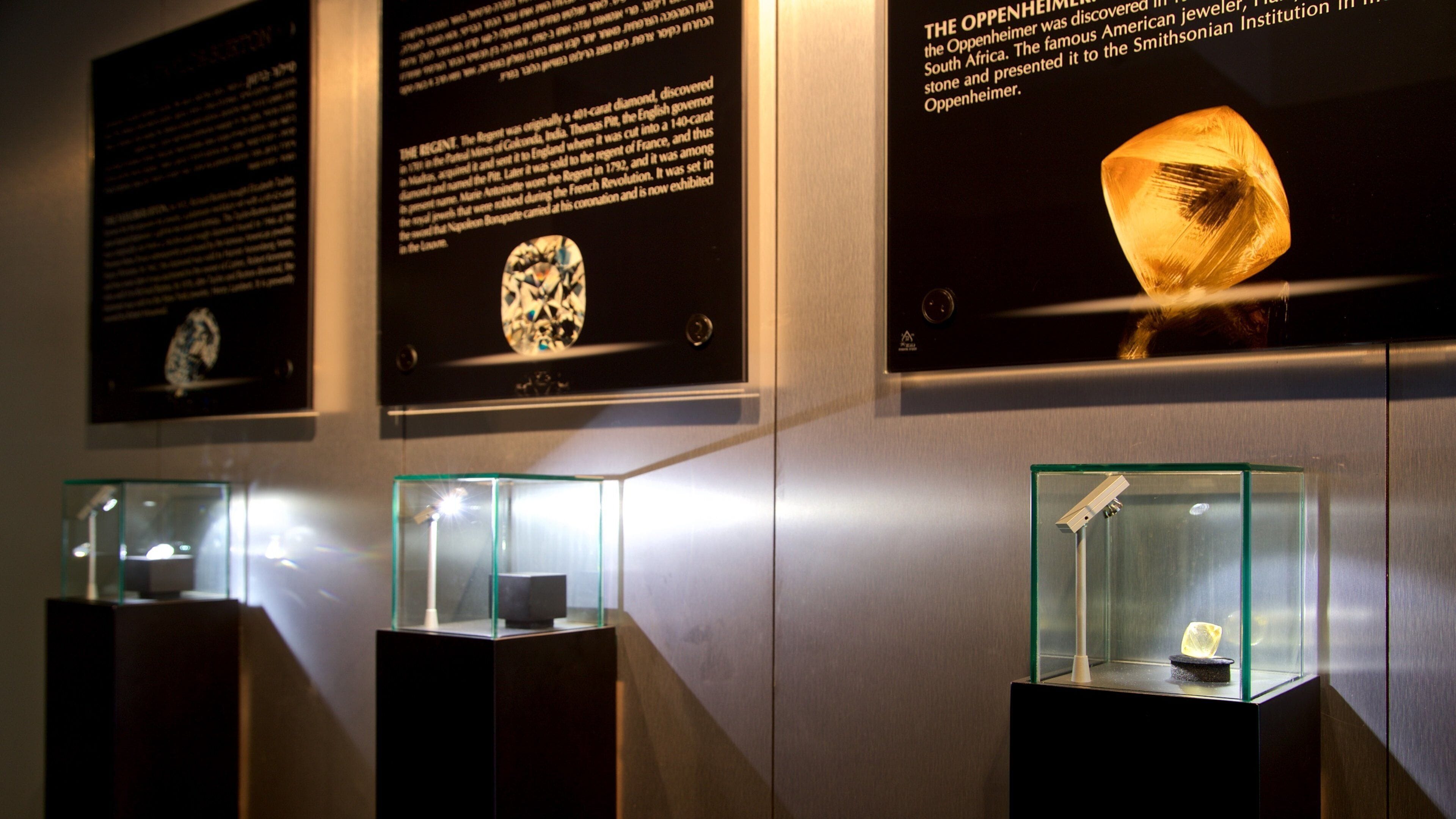 Diamantmuseum Harry Oppenheimer inclusief interieur en bewegwijzering