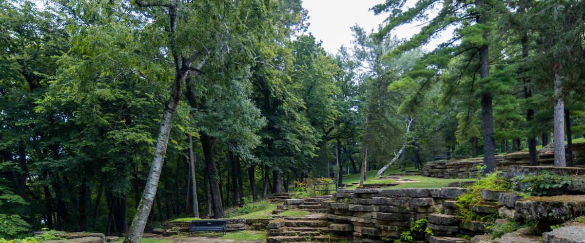 View from Eagle Point Park, Dubuque, Iowa, United States