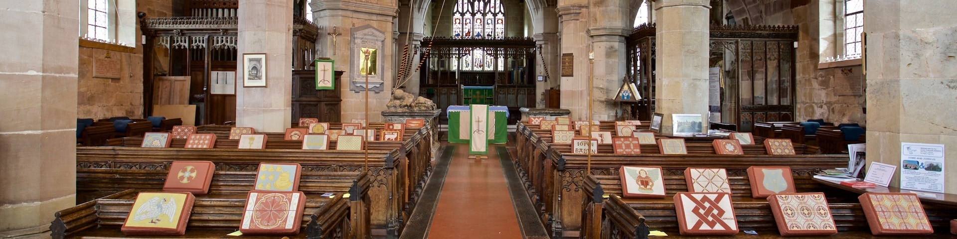 St. Bartholomews Church showing a church or cathedral, heritage elements and interior views