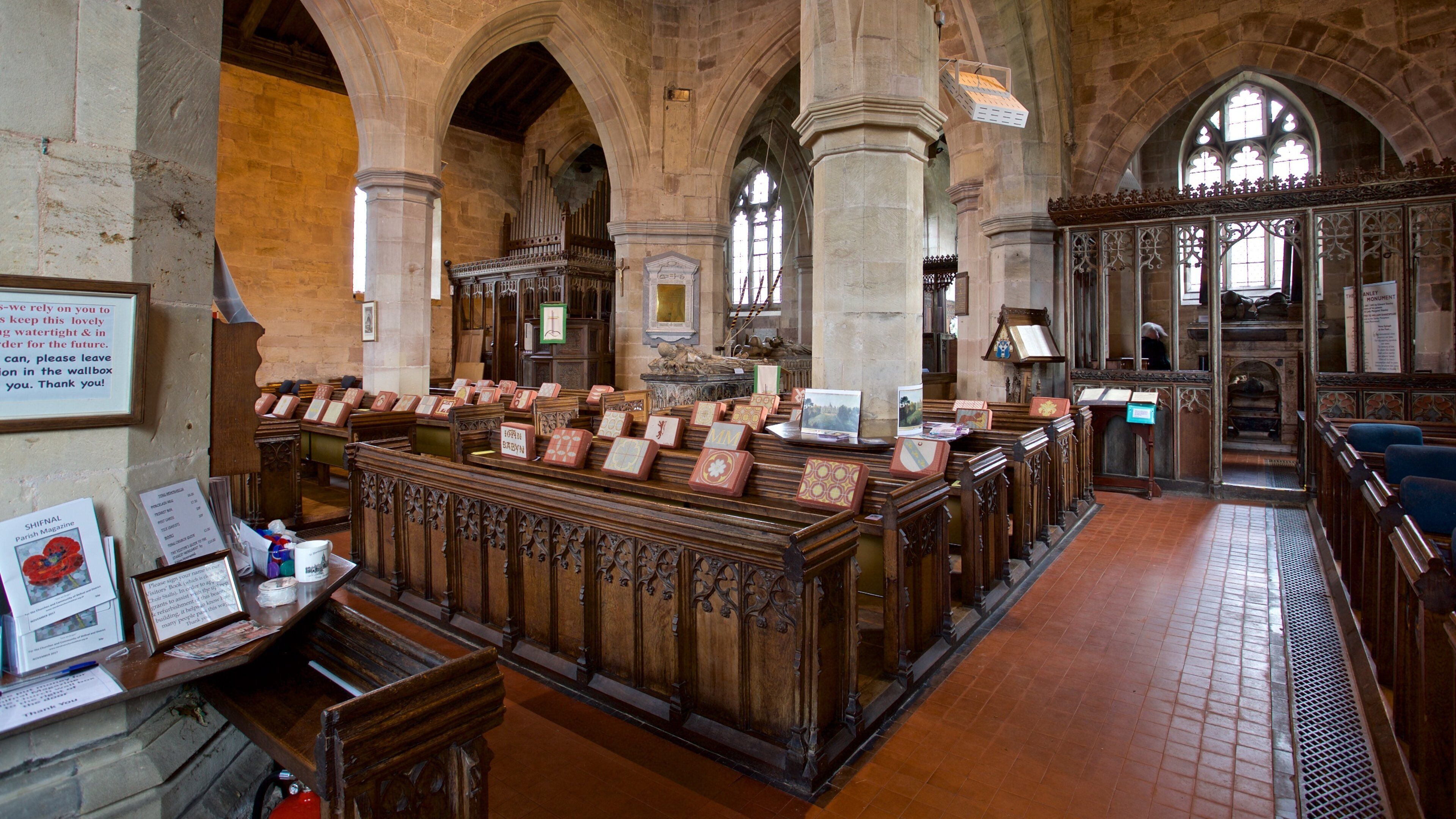 St. Bartholomews Church featuring interior views, heritage elements and a church or cathedral