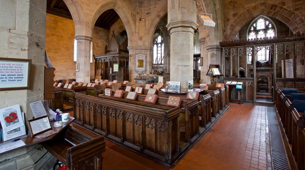 St. Bartholomews Church featuring interior views, heritage elements and a church or cathedral