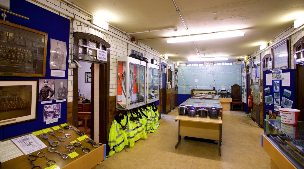 Museum of Policing in Cheshire caracterizando vistas internas