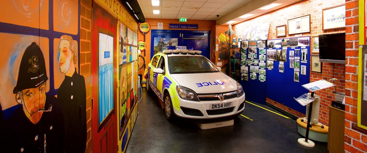 Museum of Policing in Cheshire ofreciendo vistas interiores