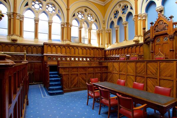 Bradford Police Museum welches beinhaltet Innenansichten und Geschichtliches