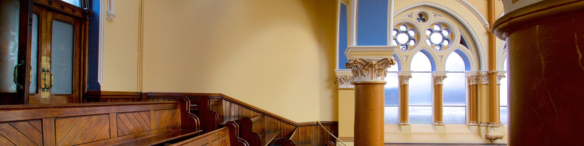 Bradford Police Museum welches beinhaltet Innenansichten und Geschichtliches