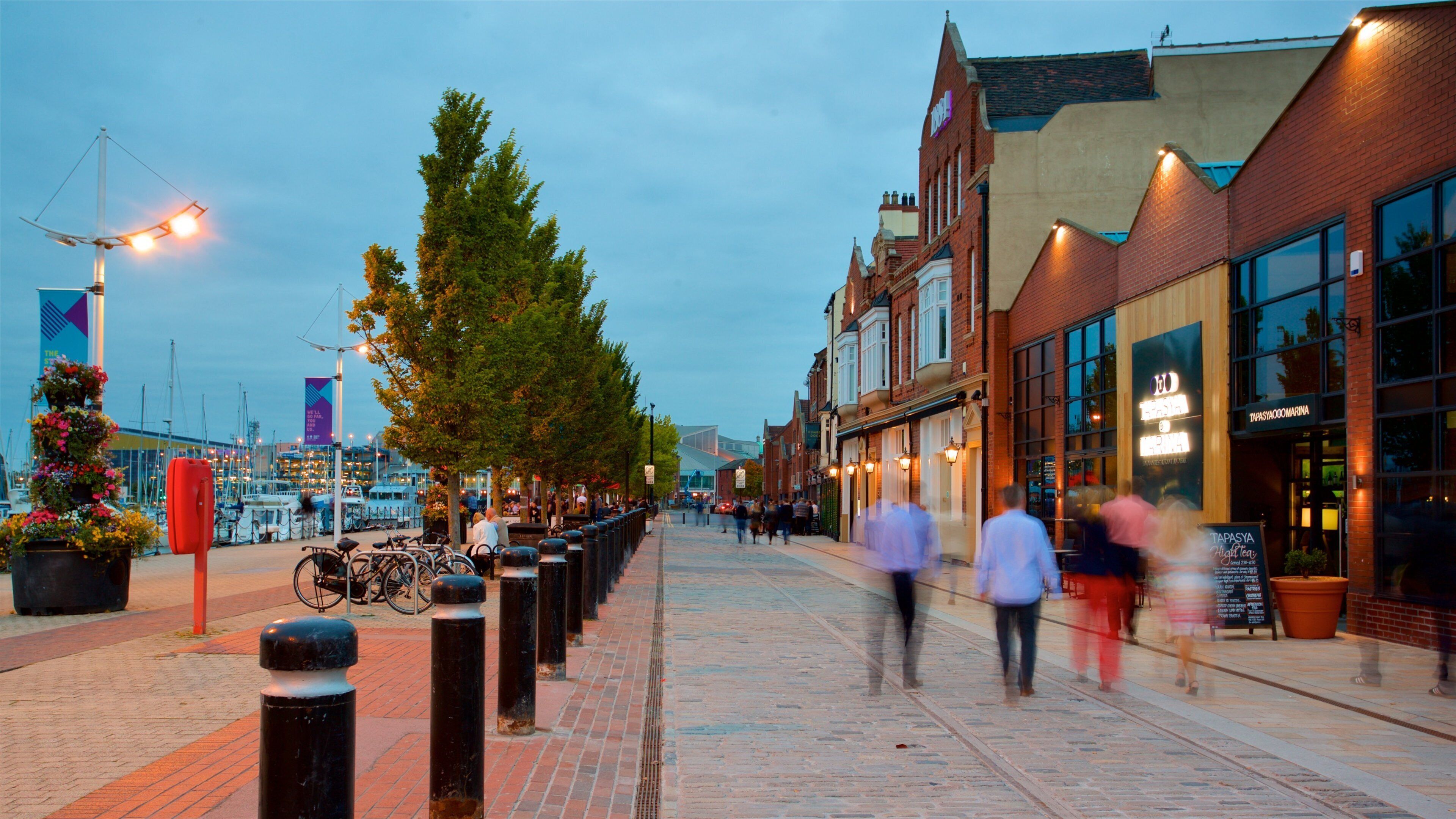 ハル マリーナ フィーチャー 夜景