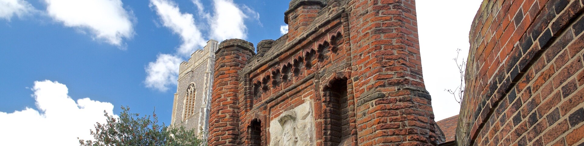 Wolsey\'s Gate featuring heritage elements