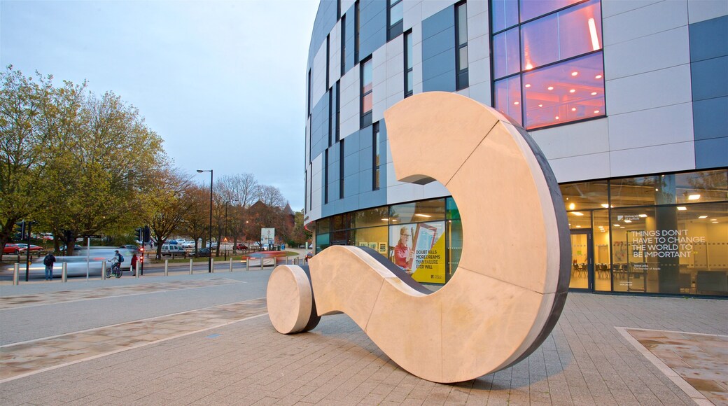 The Question Mark Sculpture featuring outdoor art