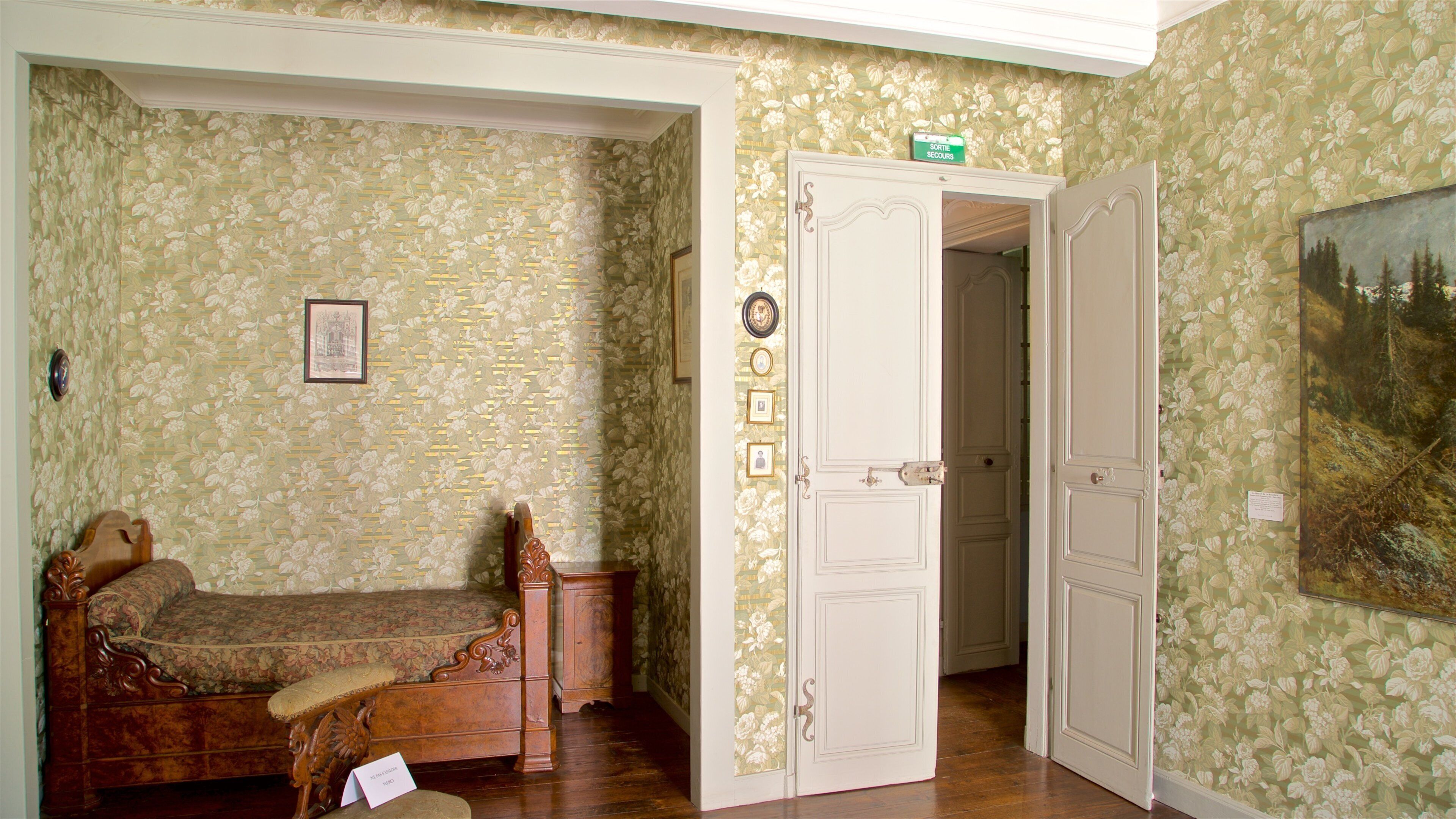 Birthplace of Marechal Foch which includes interior views and a house