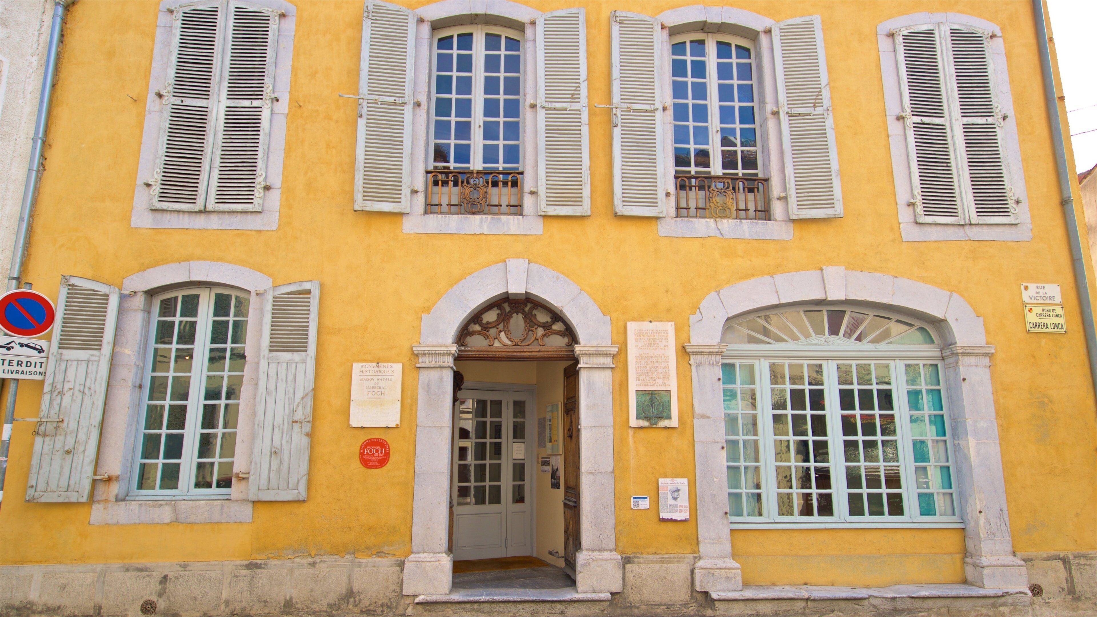 Birthplace of Marechal Foch