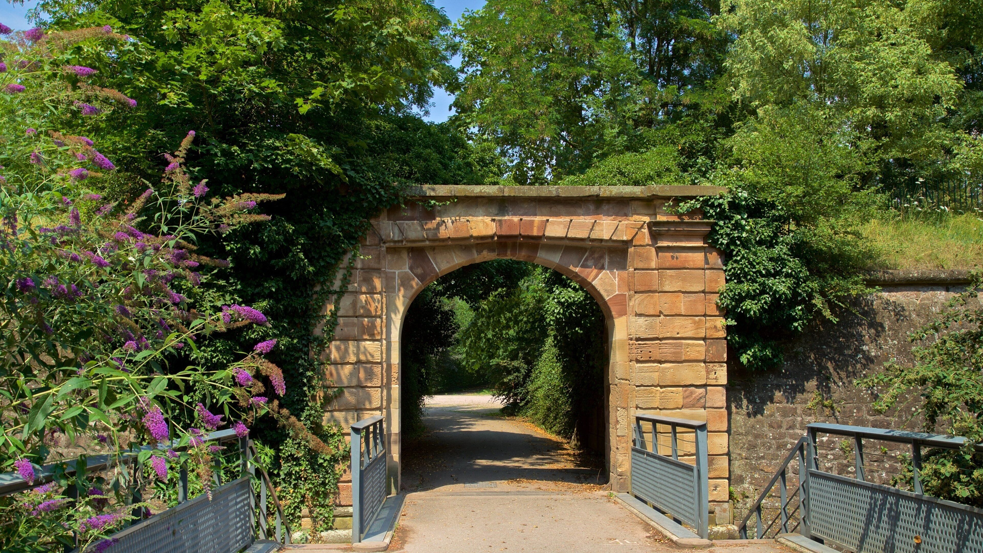 Citadelle Park showing a garden