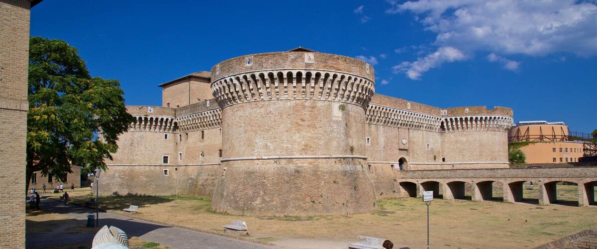 Rocca Roveresca di Senigallia showing heritage architecture and a castle