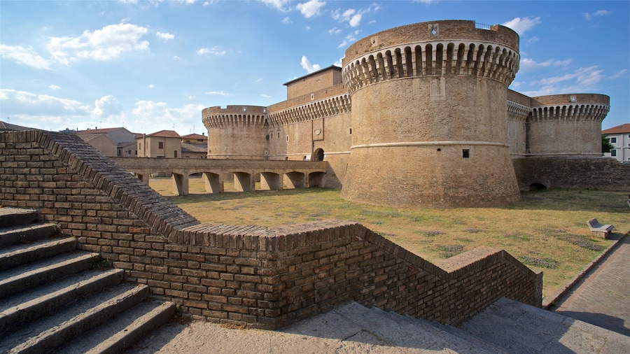 Rocca Roveresca di Senigallia showing heritage architecture and château or palace