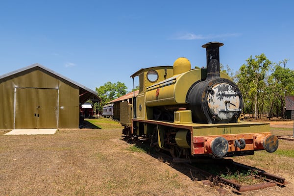 Adelaide River Railway Museum showing heritage elements